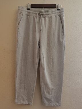 Men's MPG Light Gray Drawstring Joggers Sweatpants Size Large NWOT